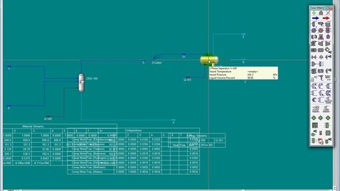 Thumbnail for entry 15. Specifying the Duty or Temperature in 3PS in HYSYS