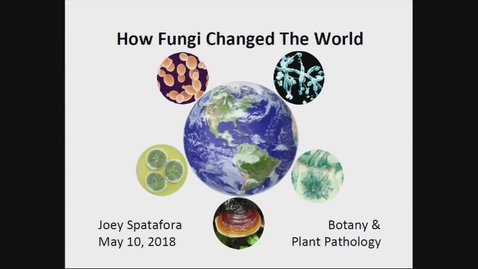 Thumbnail for entry 2018 Distinguished Professor Lecture - Joey Spatafora