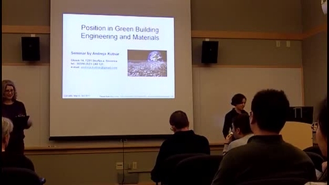 Thumbnail for WSE Assistant Professor Interview
