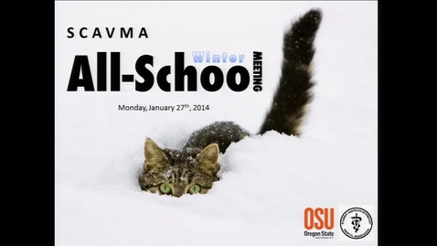 Thumbnail for entry SCAVMA Winter All-school Meeting