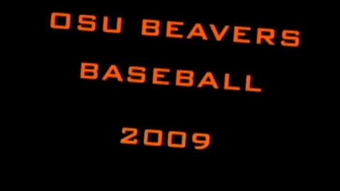 Thumbnail for Oregon State University baseball highlights, 2009