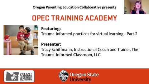 Thumbnail for Trauma-Informed Practices for Virtual Learning - Part 2