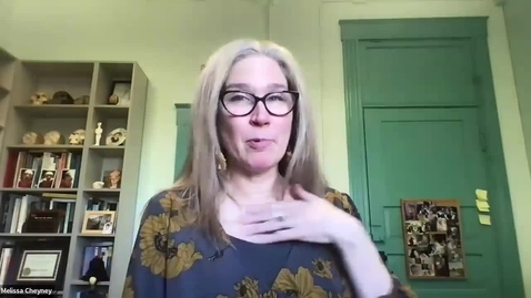 Thumbnail for Melissa Cheyney Oral History Interview, February 23, 2024