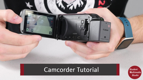 Thumbnail for Camcorder Tutorial