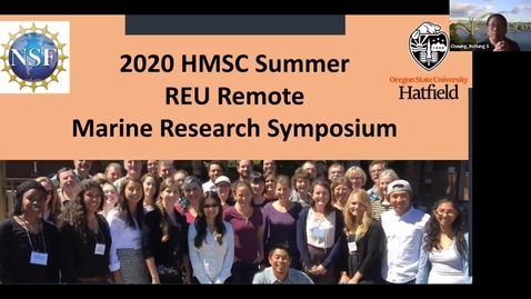 Thumbnail for entry 2020 REU Intern: Madeline Gulick (Chapple Big Fish Lab)