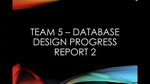 Thumbnail for Team Project: Presentation