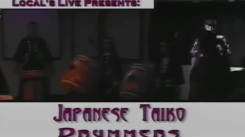 Thumbnail for &quot;Locals Live&quot; performance by Monmouth Taiko, May 12, 2001  [KBVR-TV]