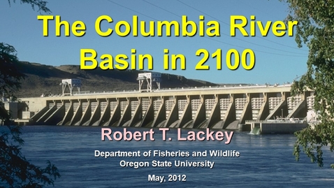 Thumbnail for Columbia River Basin in 2100