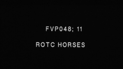 Thumbnail for entry ROTC, Horses, and Horsemanship, ca. 1920s-1930s