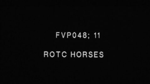 Thumbnail for ROTC, Horses, and Horsemanship, ca. 1920s-1930s