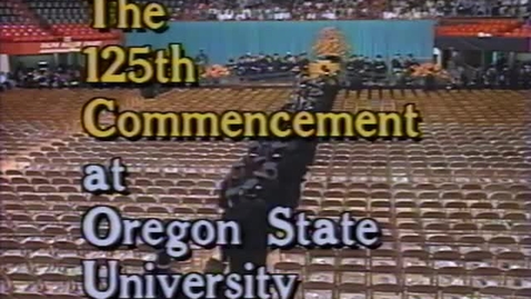 Thumbnail for entry OSU Commencement, 1994