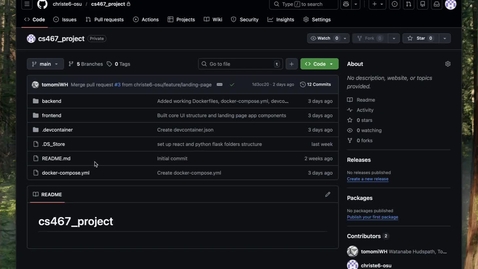 Thumbnail for CS467- progress report #1