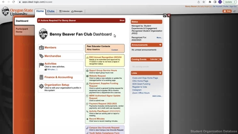 Thumbnail for Organization Set Up Tab Ideal-Logic Tutorial
