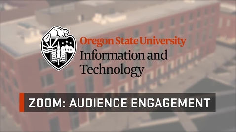 Thumbnail for Get to know Zoom with Media Services: Audience Engagement