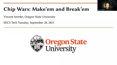 Thumbnail for Tech Talk Tuesday: Chip Wars: Make 'em and Break 'em