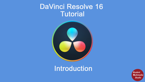 Thumbnail for DaVinci Resolve 16. Chapter 1- Introduction