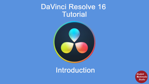 Thumbnail for entry DaVinci Resolve 16. Chapter 1- Introduction