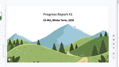 Thumbnail for CS 462 Progress Report 2