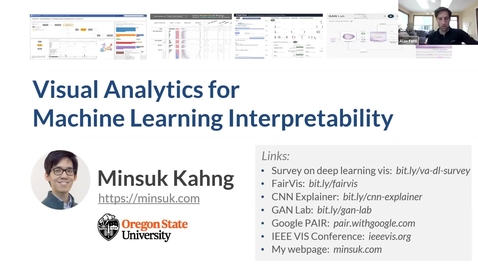 Thumbnail for entry Tech Talk Tuesday: Visual Analytics for Machine Learning Interpretability