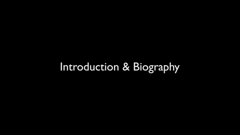 Thumbnail for Tribute to Dr. David Noakes - Introduction and Biography