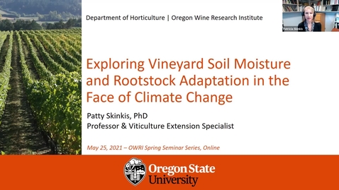 Thumbnail for entry Grape Day 2021: Dr. Patty Skinkis, OSU