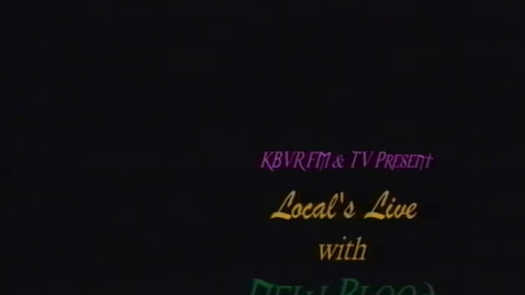 Thumbnail for &quot;Locals Live&quot; performance by New Blood, 2001 [KBVR-TV]