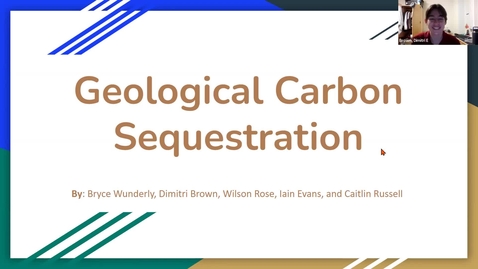 Thumbnail for entry Geological Carbon Sequestration Final