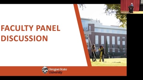 Thumbnail for Graduate School Orientation 2022: Faculty Panel