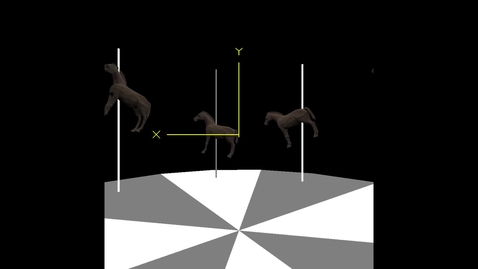 Thumbnail for CS450 - Project2 - Using Transformations to Animate a Carousel Horse!