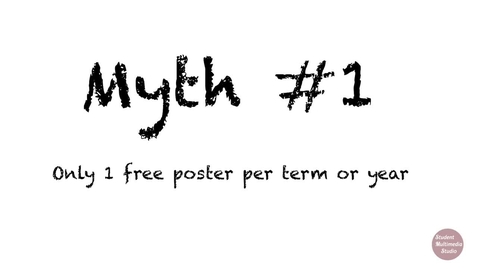 Thumbnail for Poster Myths Debunked