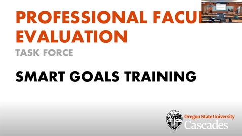 Thumbnail for SMART Goal Training #1
