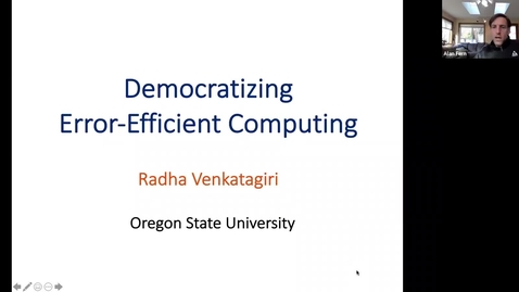 Thumbnail for entry Tech Talk Tuesday: Democratizing Error-Efficient Computing