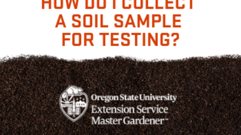 Thumbnail for How do I collect a soil sample for testing?