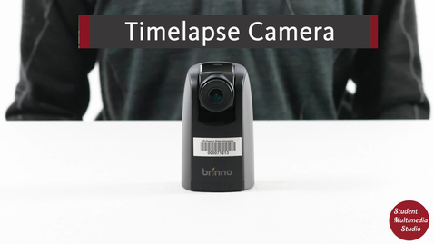 Thumbnail for entry Time Lapse Camera Tutorial