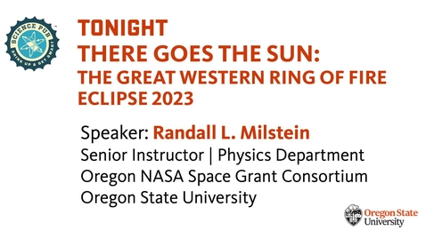 Thumbnail for Science Pub - There Goes the Sun - Oct. 11, 2023