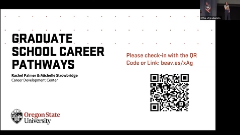Thumbnail for New Graduate Student Orientation 2025 - Resources and Strategies to Prepare for Post Graduate School Career Paths