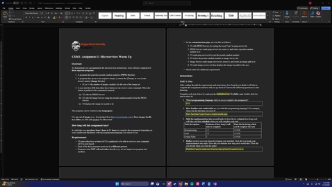 Thumbnail for Activity 1 Microservices warm-up CS 361