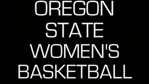 Thumbnail for Oregon State University women's basketball highlights, 1995-1996
