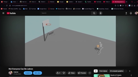 Thumbnail for Not Everyone Can Be Lebron CLIP - Computer Animation