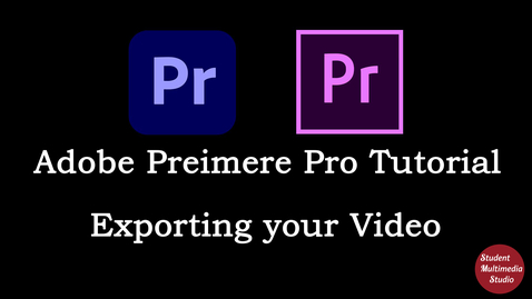 Thumbnail for entry Premiere Pro CS6 &amp; CC: 99 Exporting Clips