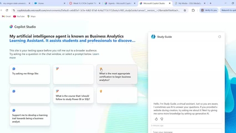 Thumbnail for Copilot &quot;My Success Bot&quot; Project