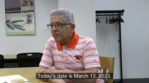 Thumbnail for Dr. George Cabrera Oral History Interview