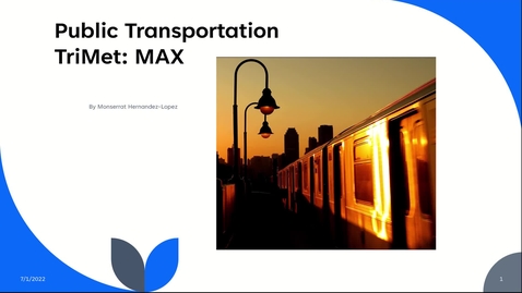 Thumbnail for entry Public Transportation Presentation