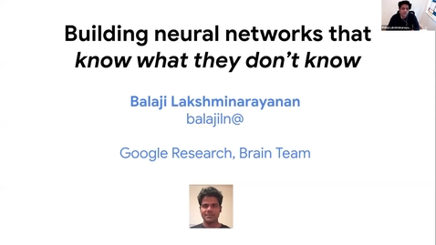 Thumbnail for AI Seminar 20 - Balaji Lakshminarayanan