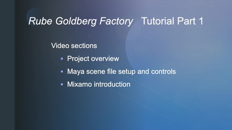 Thumbnail for entry Rube Goldberg Factory-tutorial pt1