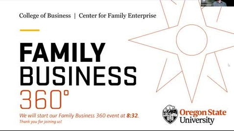 Thumbnail for entry Family Business 360 : 6 Generations of Transitions and Growth