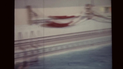 Thumbnail for Swimming and diving footage, circa 1970s