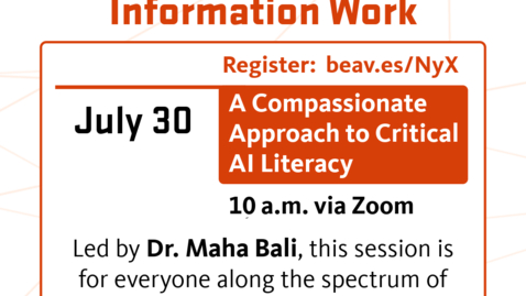 Thumbnail for A Compassionate Approach to Critical AI Literacy