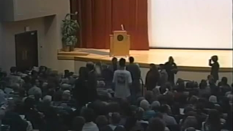 Thumbnail for &quot;Prospects for World Order,&quot; lecture by Noam Chomsky, October 24, 1995