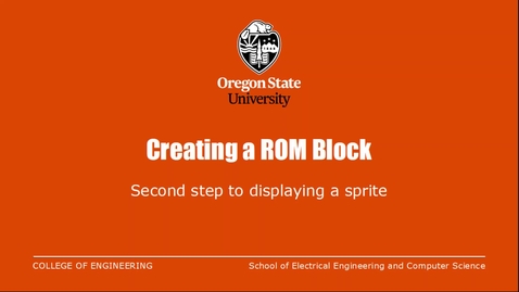 Thumbnail for entry Tutorial: Creating a ROM Block